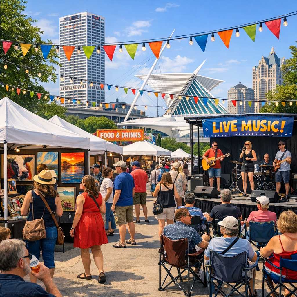 Milwaukee’s Vibrant Art Festivals: A Celebration of Creativity