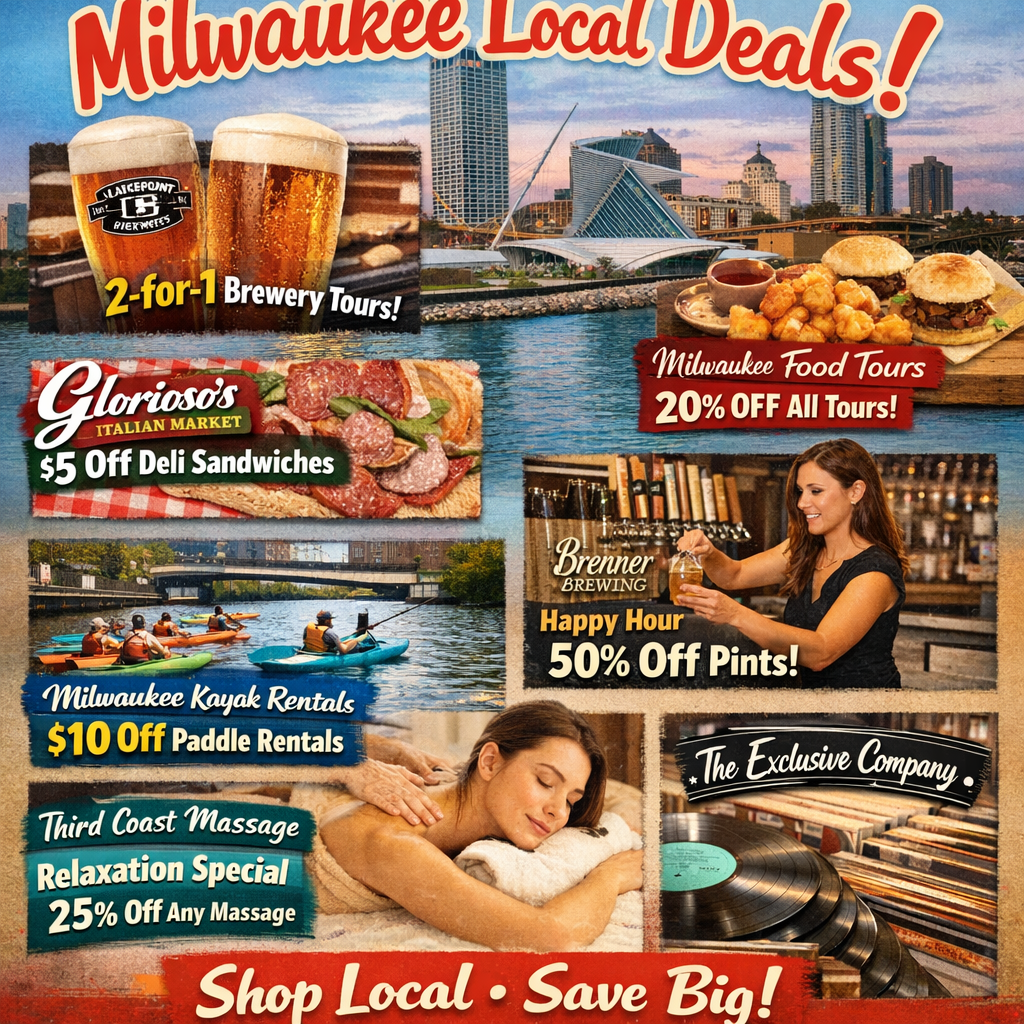 Discover Ongoing Deals and Special Offers from Milwaukee Businesses